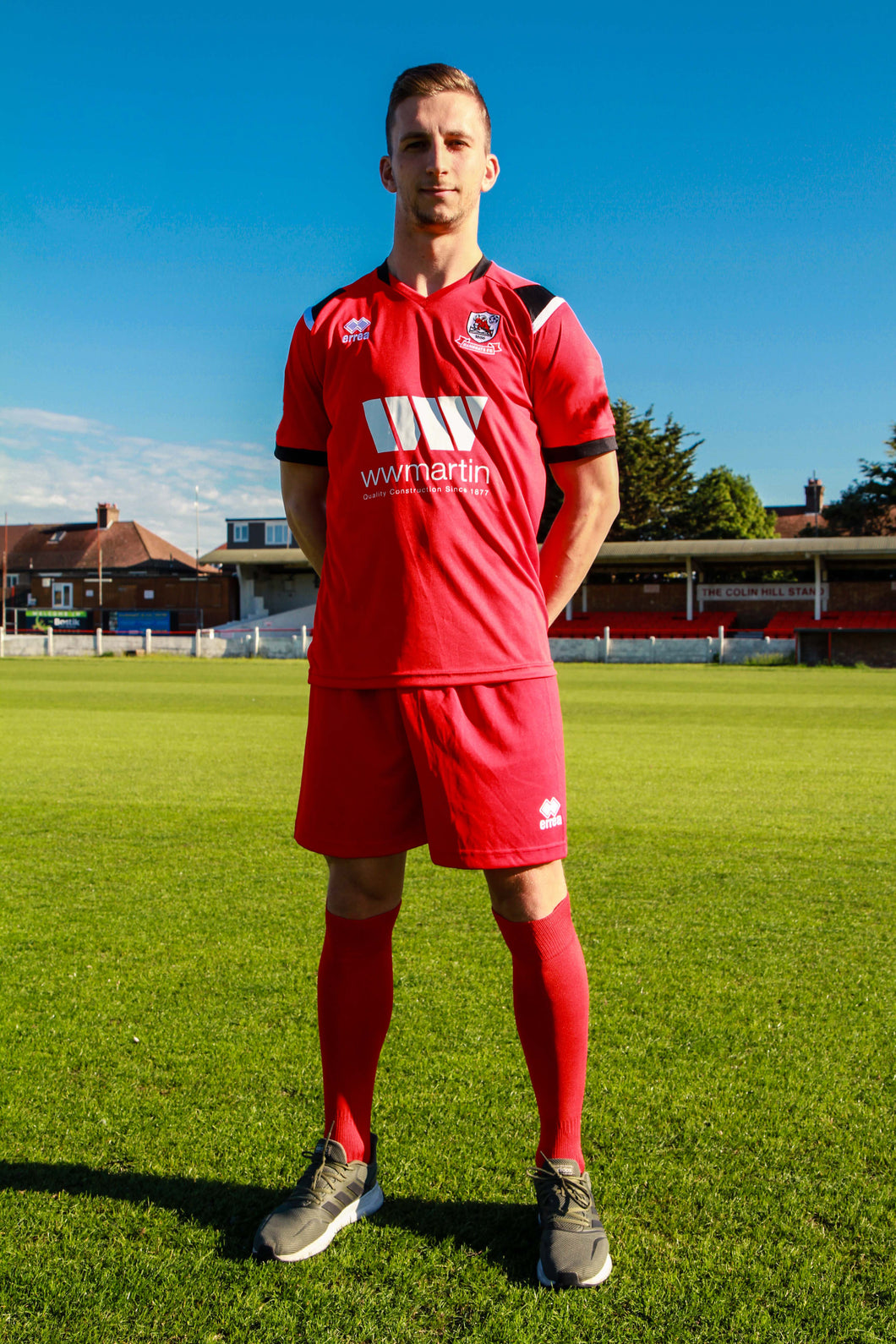 Red Home Ramsgate FC Club Kit Shirt