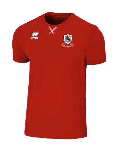 Ramsgate Football Club Red Errea Tee Shirt